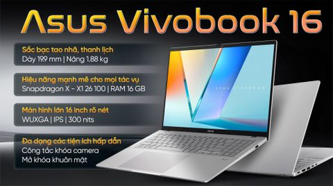 Asus Vivobook 16 A1607QA X1 26 100 (MB067WS)