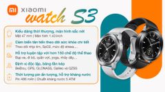  Xiaomi Watch S3 47mm dây silicone 