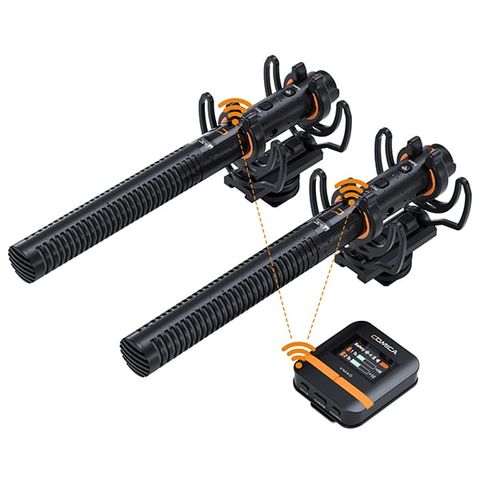Micro thu âm không dây Comica CVM-VM40 ghi âm 32 bit mượt