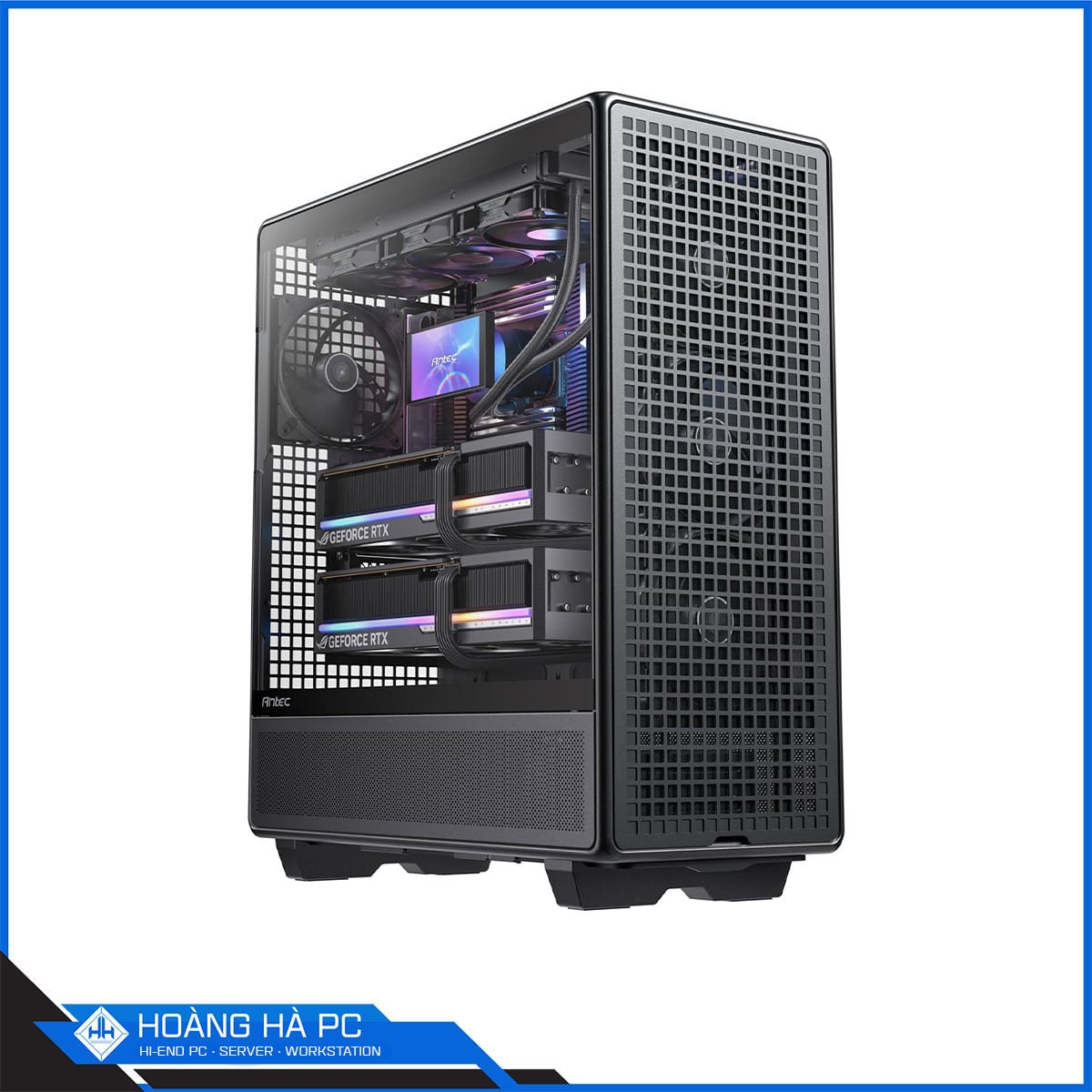 Vỏ case Antec 900 Black (Full Tower) - 6 Fan