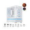 Vỏ Case ASUS Prime AP202TG White (mATX/ 0 fan)