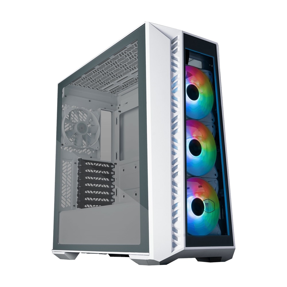 Vỏ case CoolerMaster MASTERBOX 520 WHITE (ATX, 3 Fan ARGB)