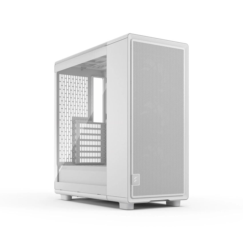 Vỏ Case Fractal Design Epoch White TG Clear tint (ATX/3fan)