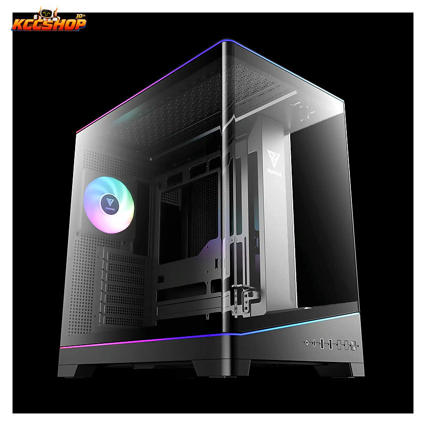 Ảnh minh họa Vỏ case Gamdias ATLAS P6 CG (CAATLASP6CGBLGA) 3