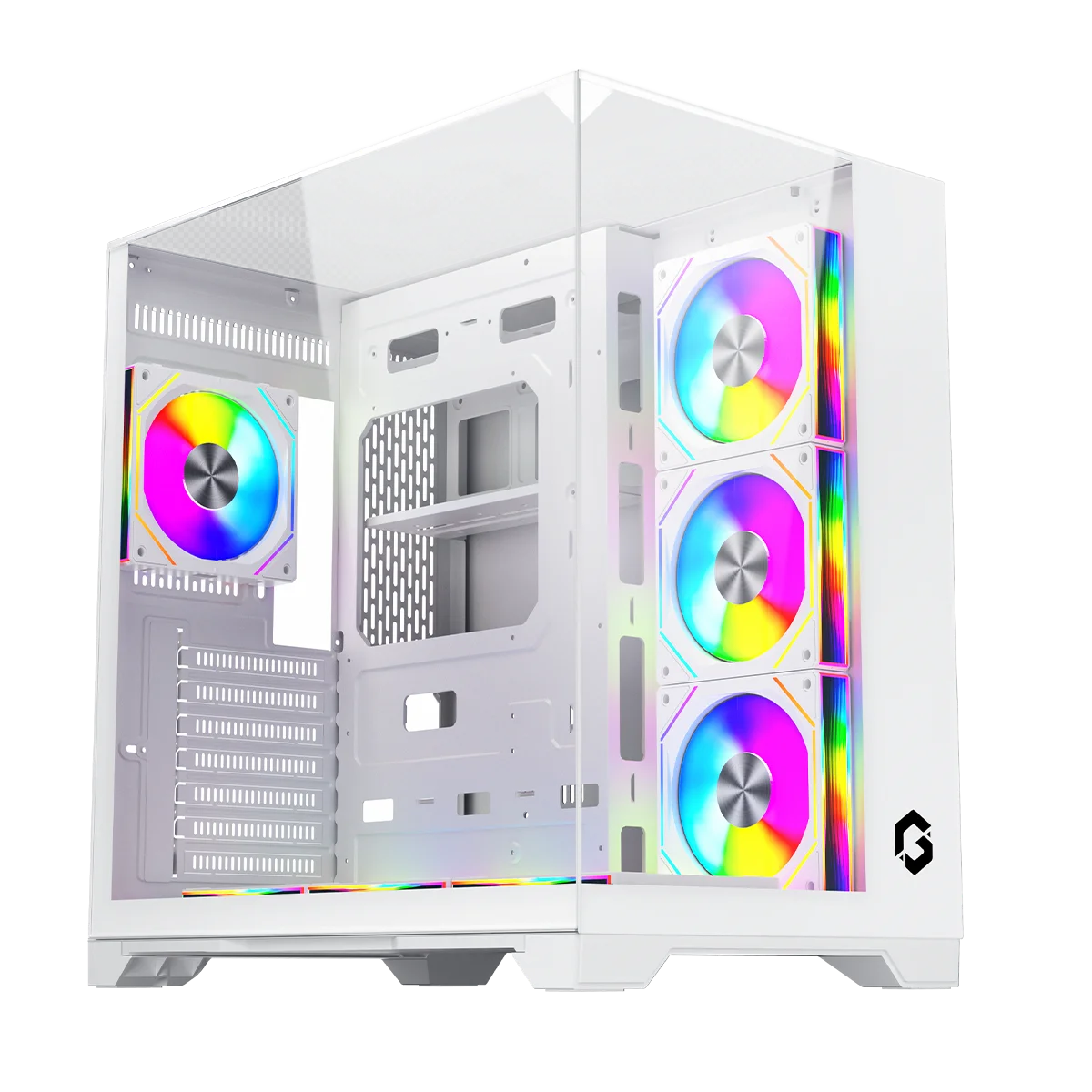 Vỏ Case Gaming ATX Mid Tower GAMEON Valkyrie I Series – Trắng