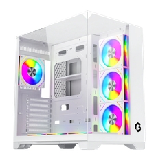  Vỏ Case Gaming ATX Mid Tower GAMEON Valkyrie I Series – Trắng 
