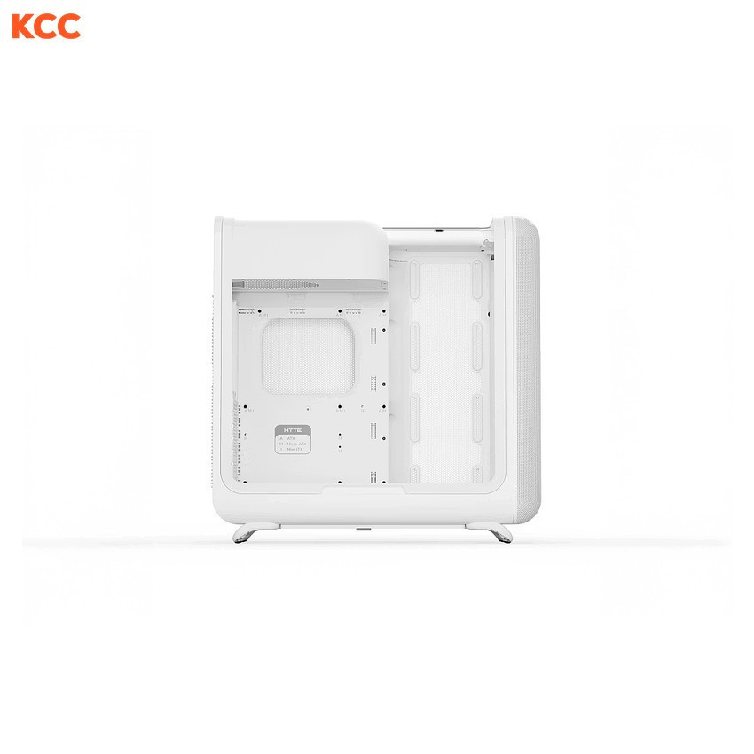 Ảnh minh họa Vỏ case Hyte X50 Tempered Glass Side Panel Snow White 3