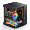 Vỏ Case JONSBO TK-1 BLACK ( MID TOWER, Màu Đen, Kính cong)