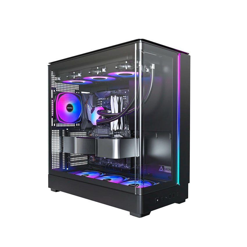 Vỏ Case KING 45 PRO BLACK (ATX/4 Fan ARGB)