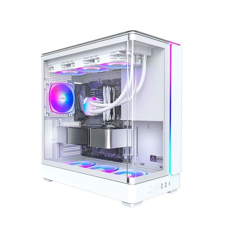 Vỏ Case KING 45 PRO WHITE (ATX/4 Fan ARGB)