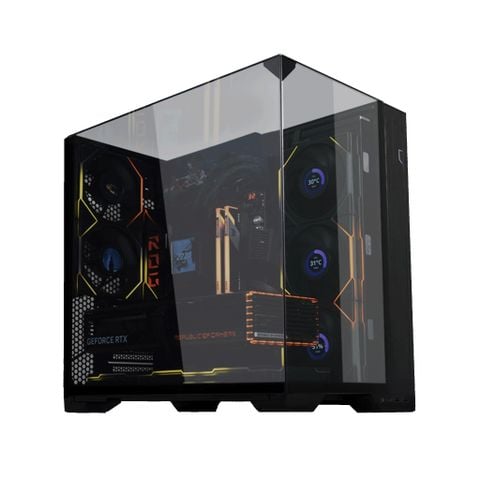 Vỏ Case Lian Li 011 Vision Compact ATX | Đen, không kèm fan (011VPX)