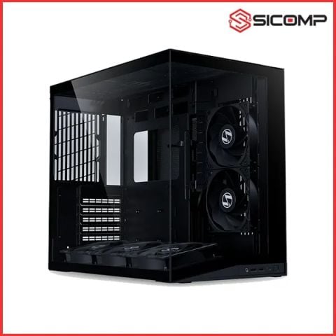 Vỏ Case Lian-li O11d Mini V2 Flow (mini Tower, Màu Đen) (sẵn 5 Fan)