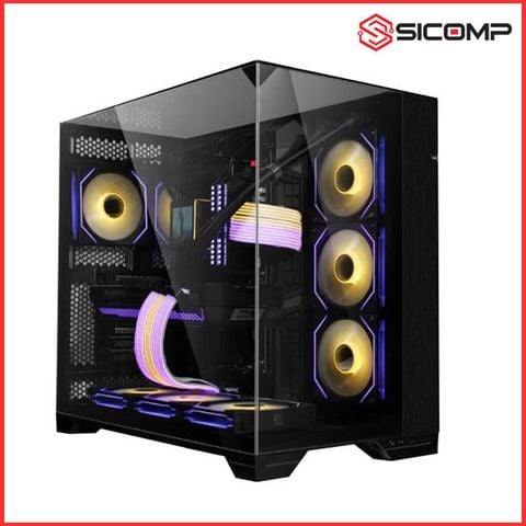 Vỏ Case Lian-li O11d Vision Black (mid Tower, Màu Đen)