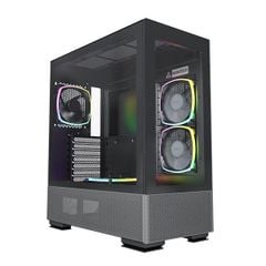  Vỏ Case Montech Sky Two | Mid Tower, Kèm sẵn 4 fan RGB 