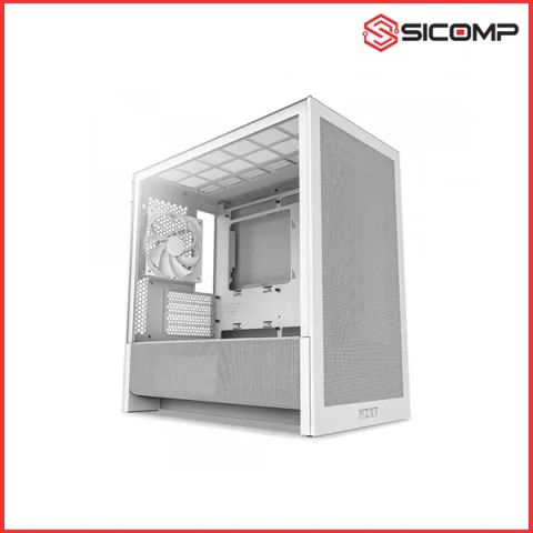 Vỏ Case Nzxt H3 Flow All White M-atx Micro Atx (cc-h31fw-01)