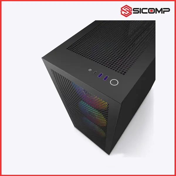 Ảnh minh họa VỎ CASE NZXT H7 FLOW RGB ALL BLACK (2023) (MID TOWER | MÀU ĐEN) 2