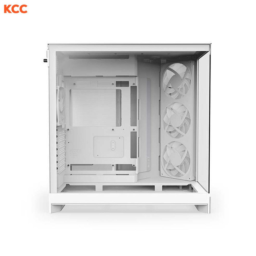 Ảnh minh họa Vỏ case NZXT H9 Flow RGB 2025 All White (CM-H92FW-R1) 3