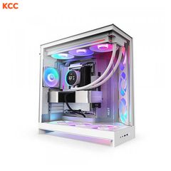  Vỏ case NZXT H9 Flow RGB 2025 All White (CM-H92FW-R1) 