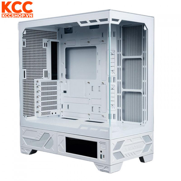 Ảnh minh họa VỎ CASE PC VALKYRIE VK03 KÈM MÀN HÌNH LCD 6.2 ( Màu Trắng ) 2
