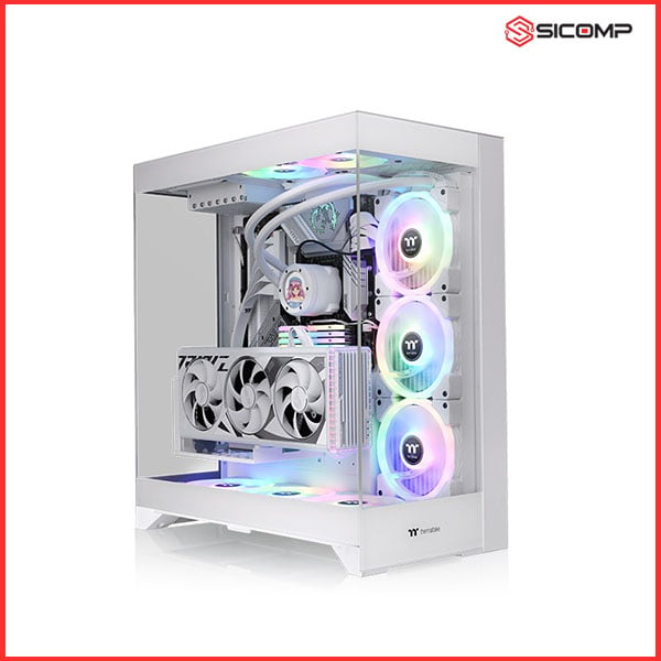 VỎ CASE THERMALTAKE CTE E550 TG WHITE
