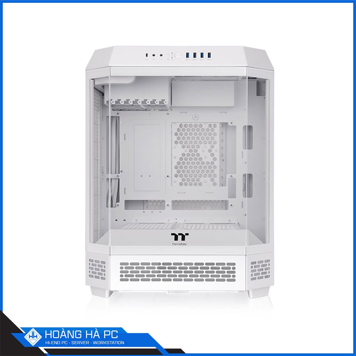 Ảnh minh họa Vỏ case THERMALTAKE TOWER 600 SNOW - 2 FAN (Mid Tower / Màu Trắng) 2