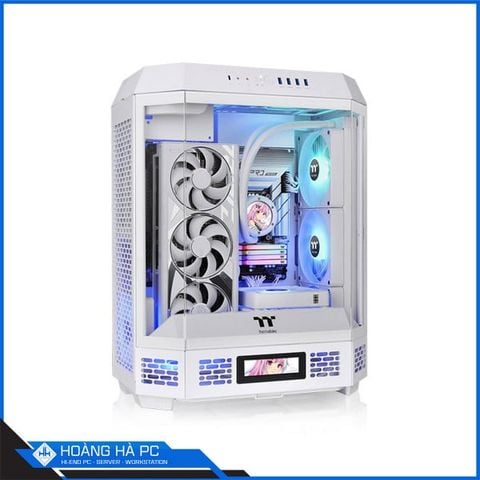 Vỏ case THERMALTAKE TOWER 600 SNOW - 2 FAN (Mid Tower / Màu Trắng)