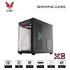 Vỏ Case VSP X8 - Đen | Hồ cá, không kèm fan