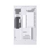 Vỏ case XIGMATEK Heaven Arctic (eATX/0 Fan/sp main ngược)