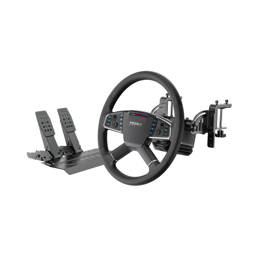 Vô Lăng MOZA R5 Pro Truck Bundle Driving Simulator