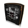 Vỏ máy tính InWin H-Frame 2.0 Black/ Amber LED Light