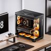 Vỏ máy tính JONSBO TK-4 BLACK (Mid Tower/ ATX/ Đen)