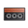 Vỏ máy tính JONSBO TK-4 WOOD (Mid Tower/ ATX/ Đen vân gỗ)
