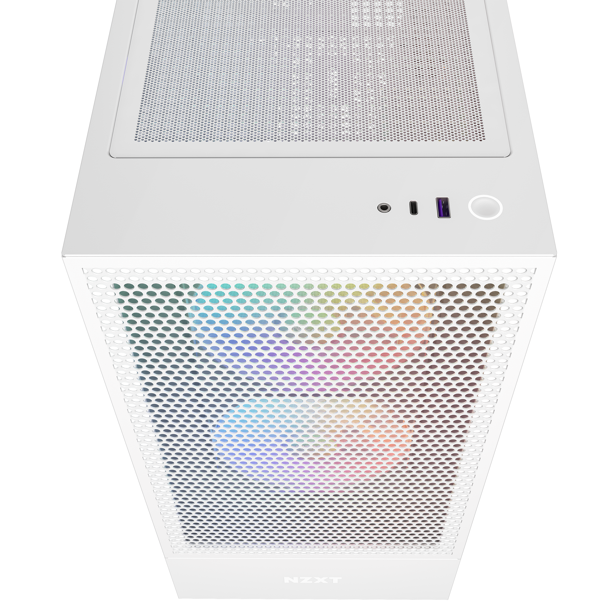 Ảnh minh họa Vỏ máy tính NZXT H5 Flow White RGB (C-H51FW-R1) 2