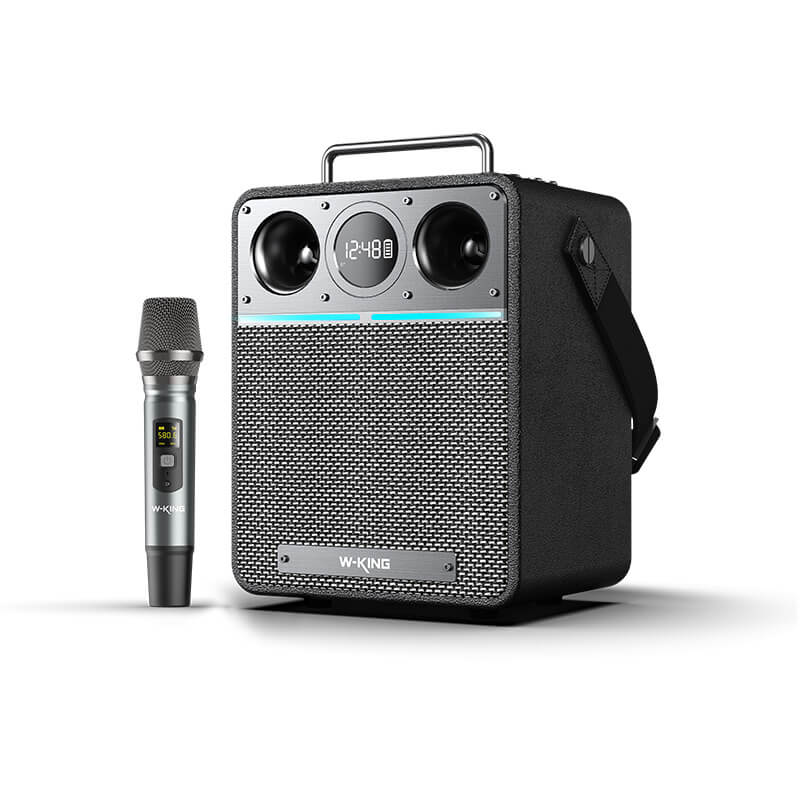 W-King T6S – Loa Karaoke Di Động 80W, 1 Micro