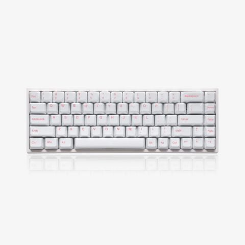 Keycap Ceramic Set V2 White/Pink – Keycap gốm phối trắng hồng ngọt ngào