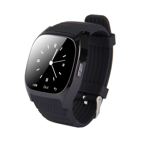Đồng hồ thông minh M26 Black - Bluetooth đa chức năng, đếm bước & camera từ xa