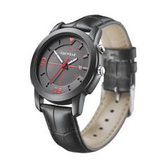  Foxwear Y23 Black – Đồng hồ thông minh Bluetooth, IP67, Máy đếm bước chân 