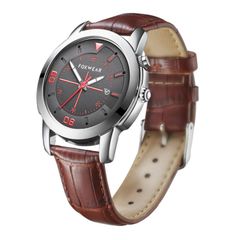  Foxwear Y23 Brown – Đồng hồ thông minh Bluetooth, IP67, Máy đếm bước chân 