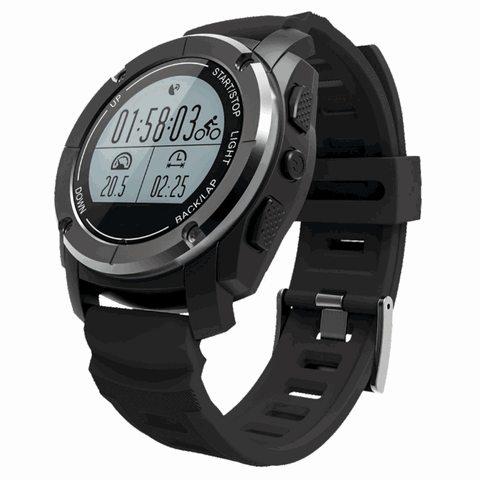 Đồng hồ thể thao S928+ Black – GPS, Nhịp tim, Áp suất, Theo dõi giấc ngủ