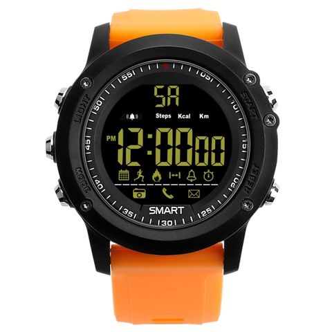 Đồng hồ EX17 Smartwatch Orange - Bluetooth 4.0, Chống nước 50m, Máy đếm bước & Máy ảnh