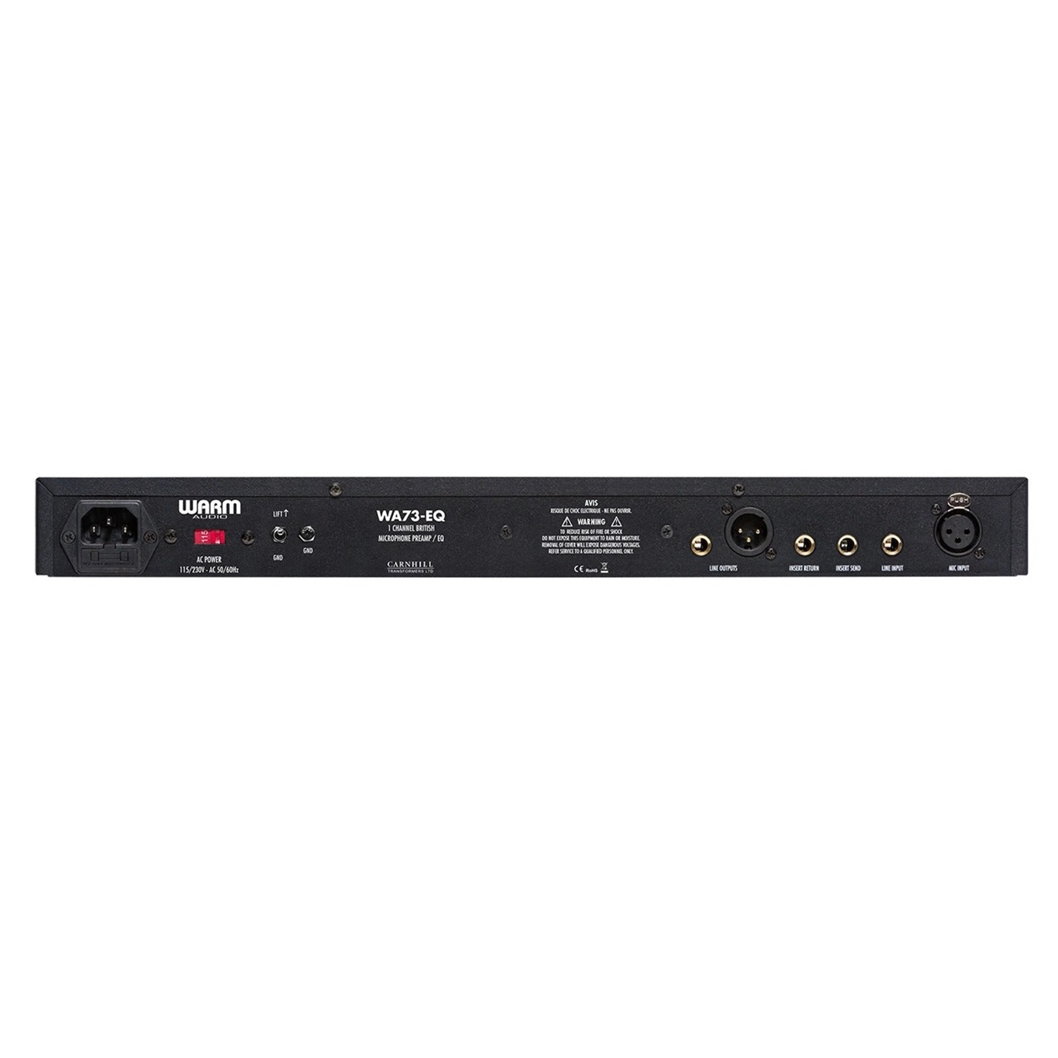 Ảnh minh họa Warm Audio WA73-EQ Single-Channel British Mic Pre & EQ 3