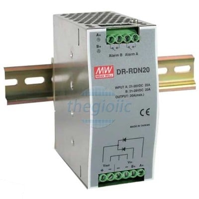 WDR-240-24 Nguồn Mean Well Gắn Ray 24V 10A