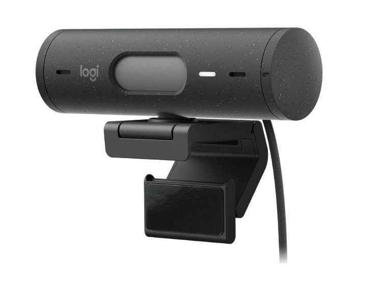 Ảnh minh họa Webcam Logitech BRIO 500 1080p FHD than chì 960-001423 1