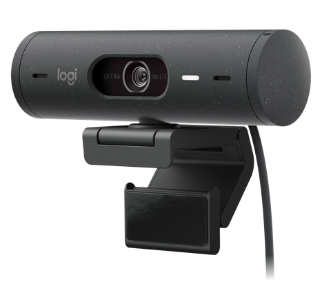 Webcam Logitech BRIO 500 1080p FHD than chì 960-001423