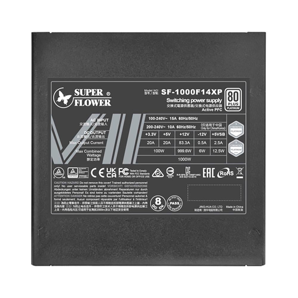 Ảnh minh họa PSU SuperFlower Leadex VII PRO Black 1000W (ATX 3.1/ Full-Modular/ 80 Plus Platinum) 1