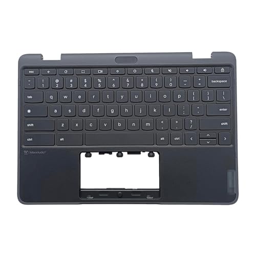 Ảnh minh họa Thay Vỏ Laptop Lenovo 300e Yoga Chromebook Gen4 82W2 82W3 5M11H62893 (NO WFC) Laptop Palmrest Upper Case Top Cover C Shell with US Keyboard Assembly Replacement for Zin 1