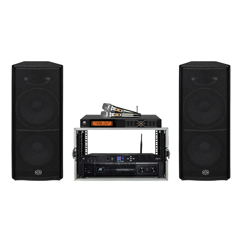 Dàn âm thanh hội trường SK75 (Wharfedale Impact X215, JKaudio D2800, JKaudio X6000 Plus, JKaudio B3 Pro)