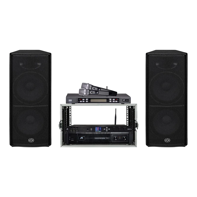 Dàn âm thanh hội trường SK72 (Wharfedale Impact X215, JKaudio D2800, JKaudio X6000 Plus, JKaudio B5 Pro)