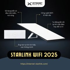  Bộ Starlink Cao Cấp – Internet Vệ Tinh Tốc Độ Cao 