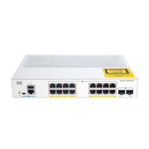 Switch Cisco C1000-16FP-2G-L 16x 10/100/1000 Ethernet PoE+ ports and